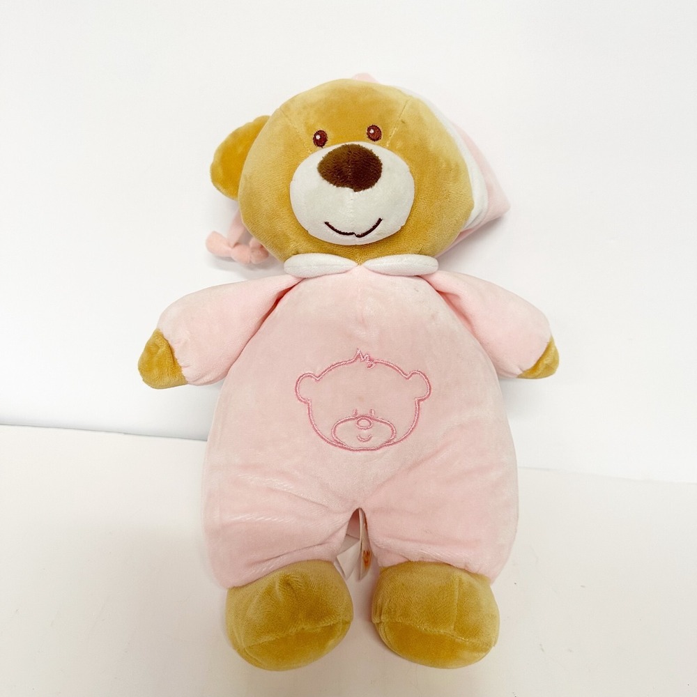 Linzy Musical Teddy Bear Nighttime Play Toy Sleep Stuff Animal 10"